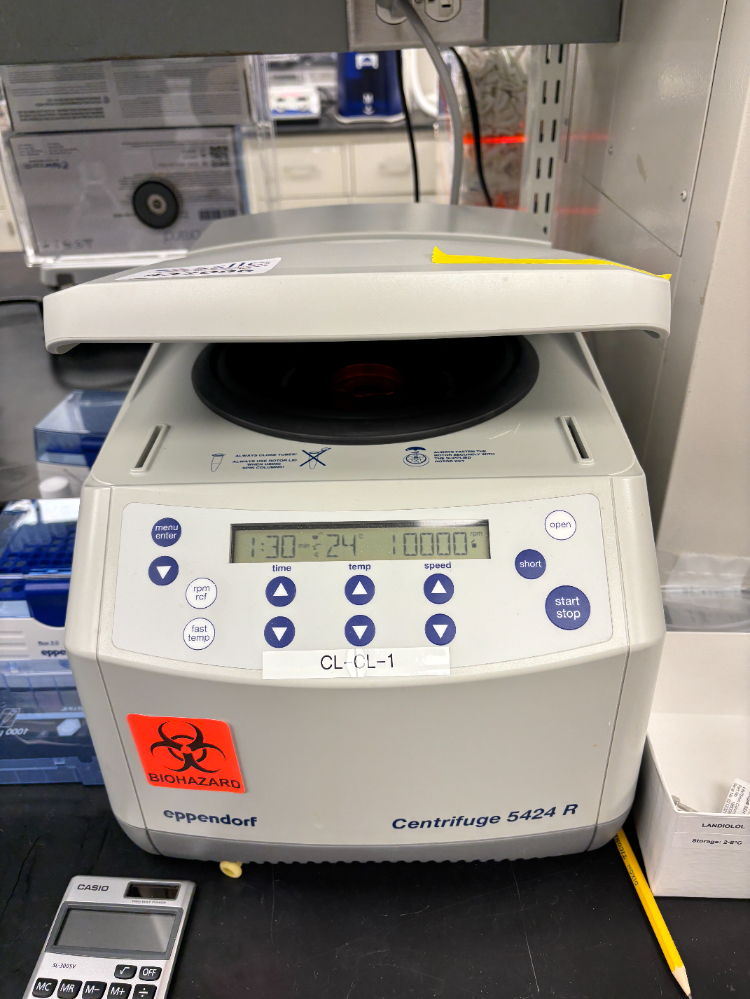 Image of Eppendorf 5424 R Centrifuge